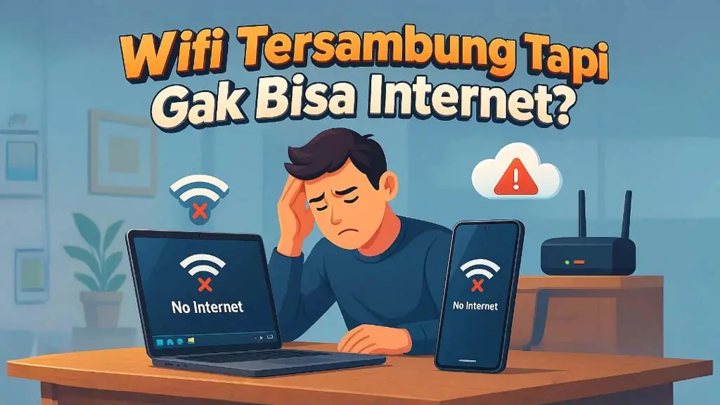Cara Mengatasi Wifi Tersambung Tapi Tidak Bisa Internet